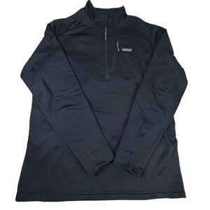 Patagonia Black Quarter-Zip Pullover